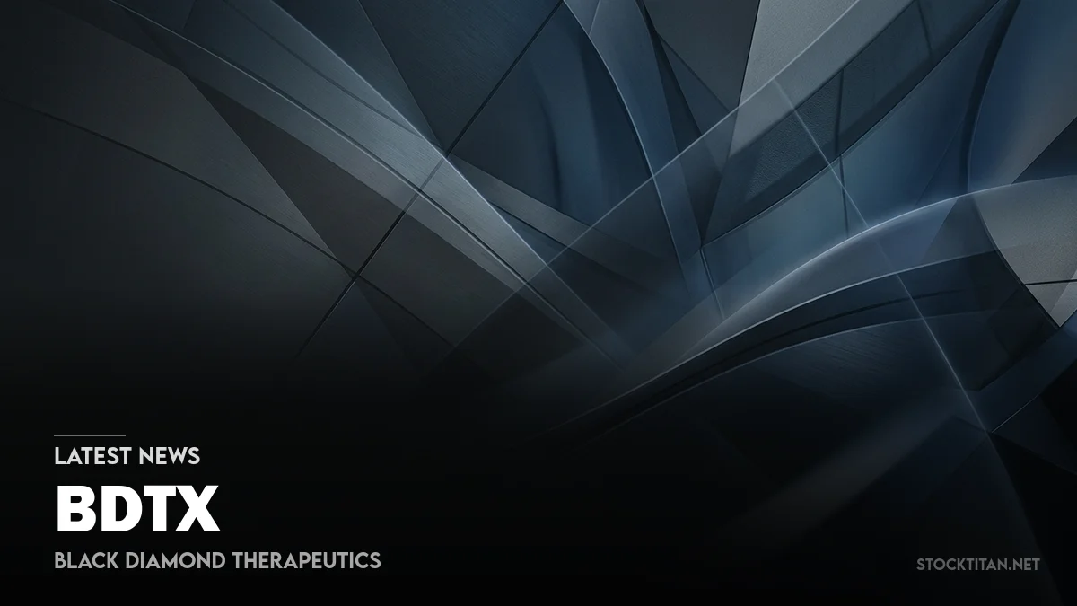 Black Diamond Therapeutics (BDTX) Stock News | StockTitan