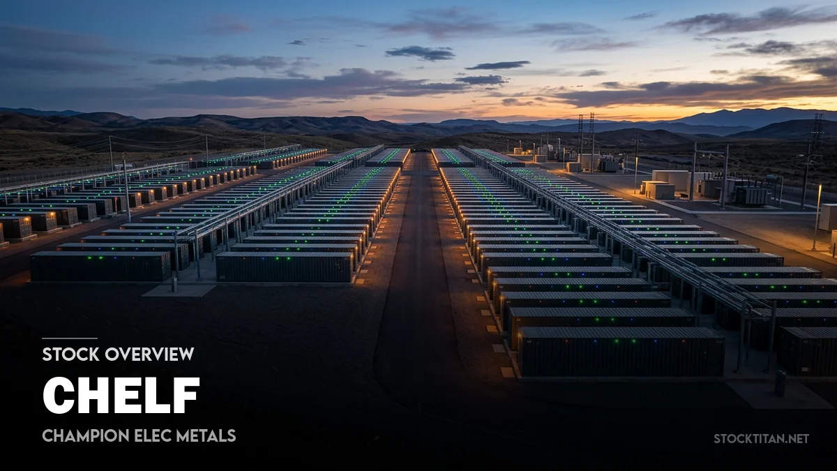 CHELF Stock Price, News & Analysis | Champion Electric Metals