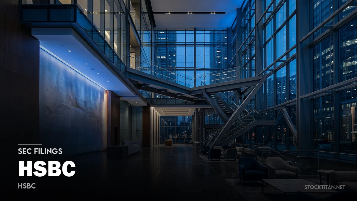 0 News Article Image HSBC SEC Filings - Hsbc Holdings Plc 10-K, 10-Q, 8-K Forms