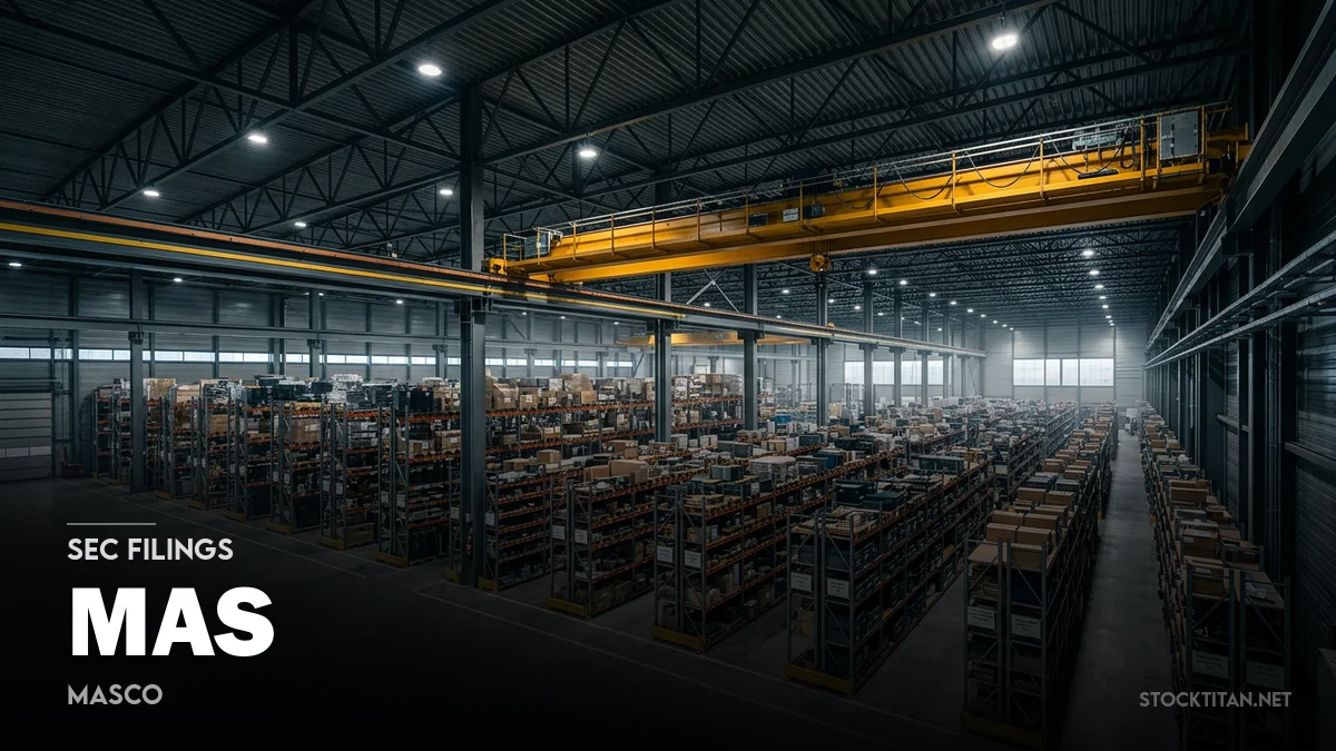 1 News Article Image Документы, представленные в SEC - формы 10-K, 10-Q, 8-K компании Masco