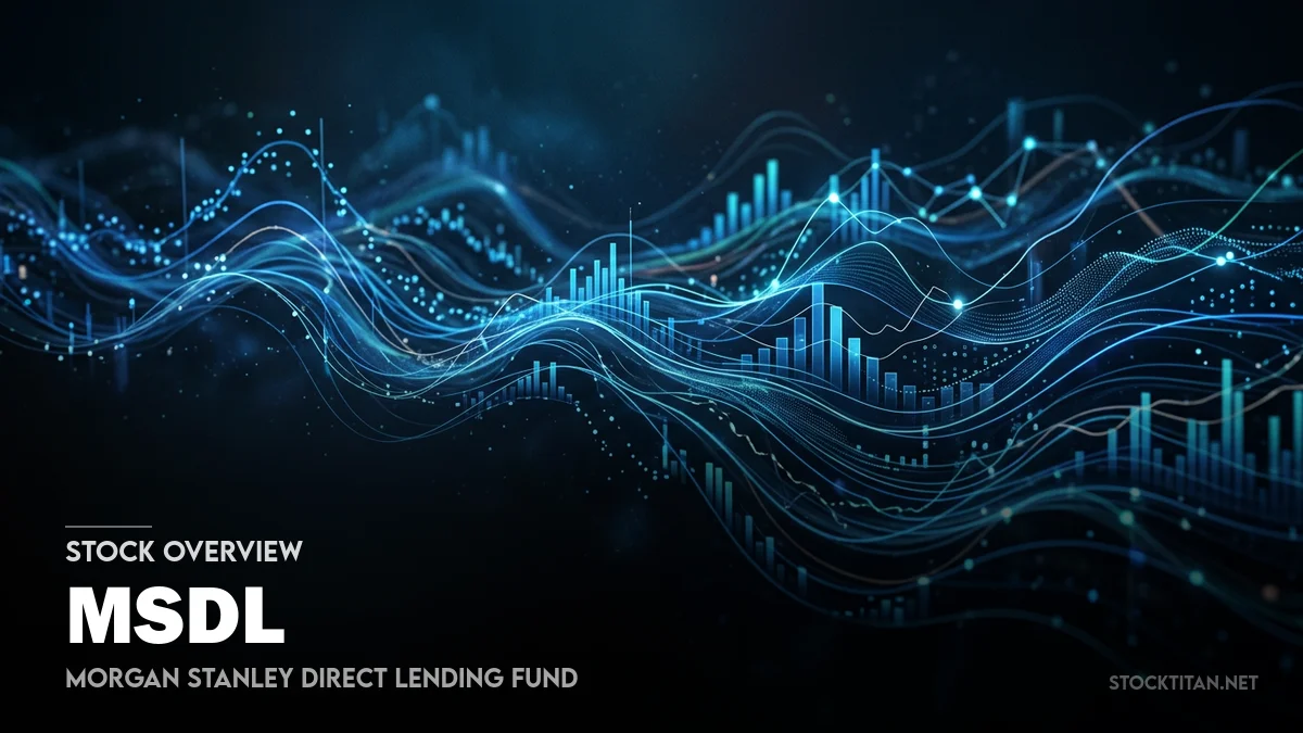 MSDL Stock Price, News & Analysis | MORGAN STANLEY DIRECT LENDING
