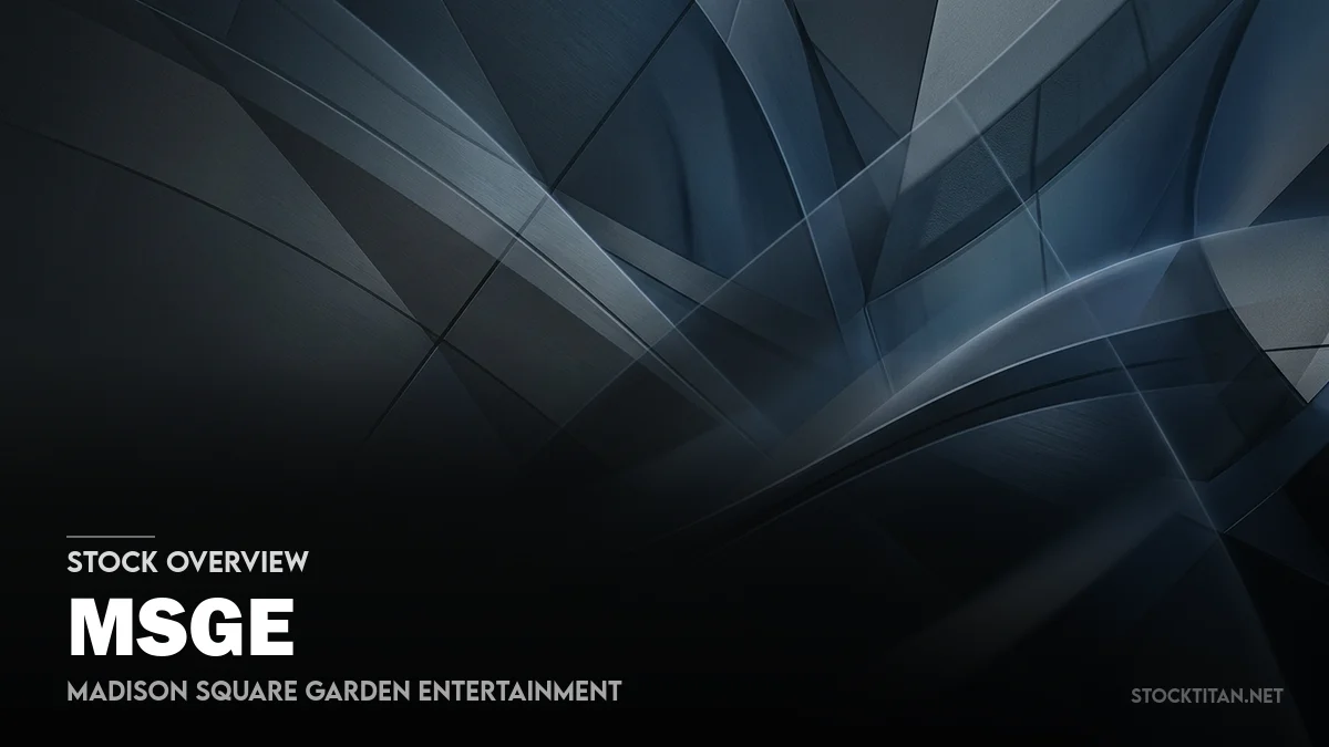 Msge MSGE Stock Price, News & Analysis | MADISON SQUARE GRDN ENTERTNMNT