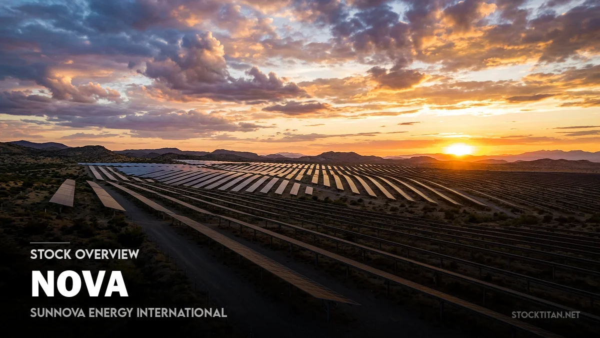NOVA Stock Price, News & Analysis | Sunnova Energy International
