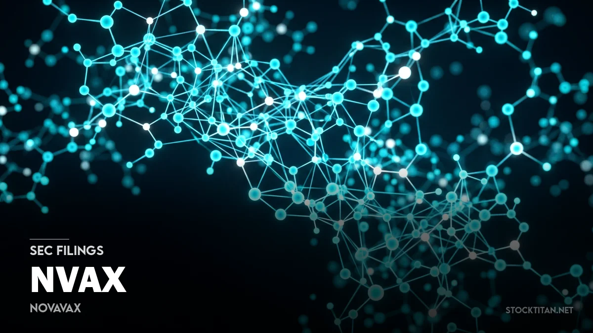 1 News Article Image NVAX SEC Filings - Novavax Inc 10-K, 10-Q, 8-K Forms