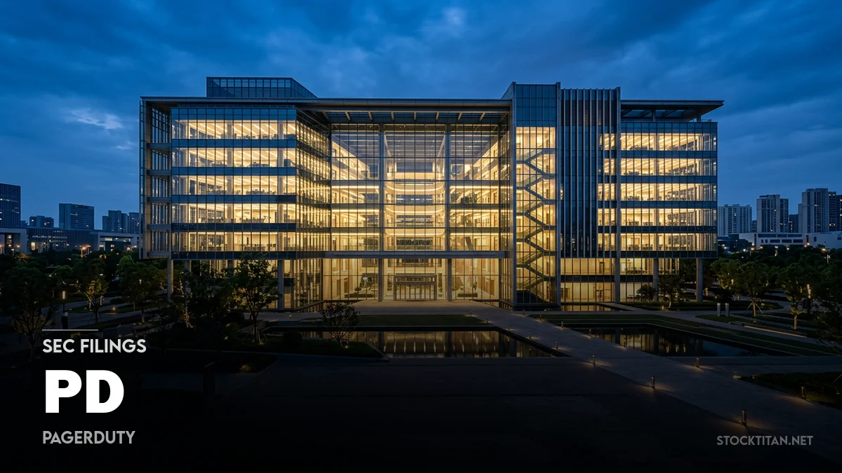 PD SEC Filings - Pagerduty 10-K, 10-Q, 8-K Forms