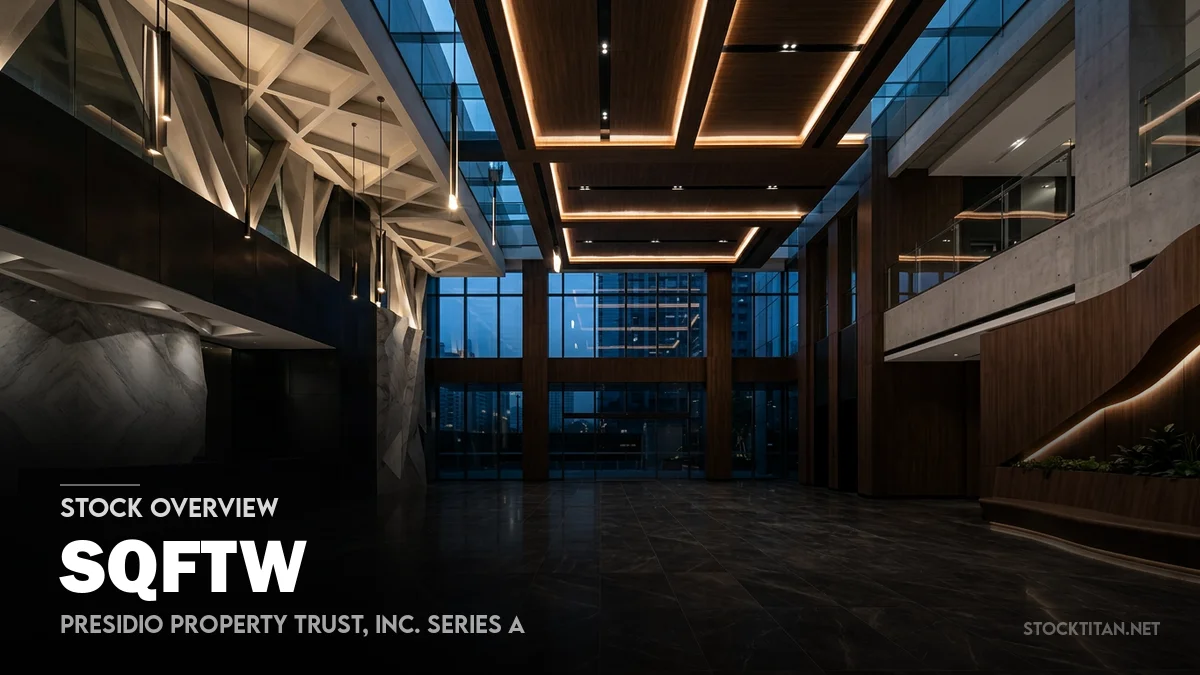 SQFTW Stock Price, News & Analysis | Presidio Ppty Tr
