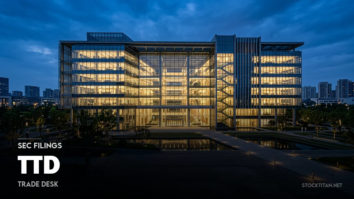 0 News Article Image Dépôts SEC TTD - Formulaires 10-K, 10-Q, 8-K de The Trade Desk