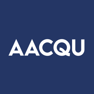 Stock AACQU logo