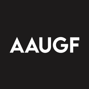 Stock AAUGF logo