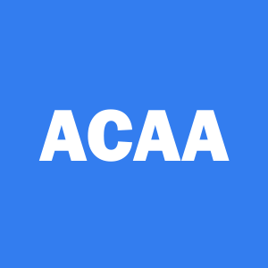 Stock ACAA logo