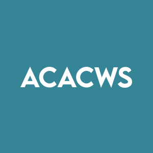 Stock ACACWS logo