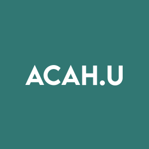 Stock ACAH.U logo