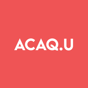 Stock ACAQ.U logo