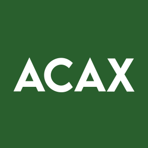 Stock ACAX logo