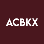 ACBKX Stock Logo