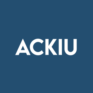 Stock ACKIU logo