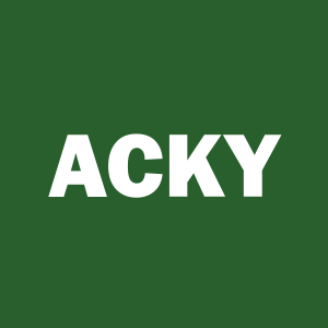 Stock ACKY logo