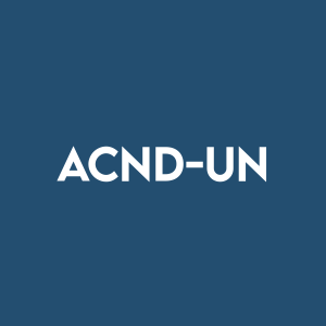 Stock ACND-UN logo