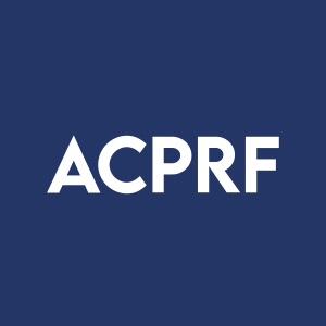 Stock ACPRF logo