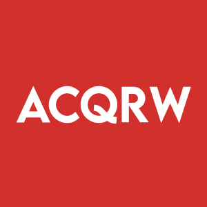 Stock ACQRW logo