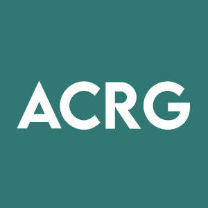 Stock ACRG logo