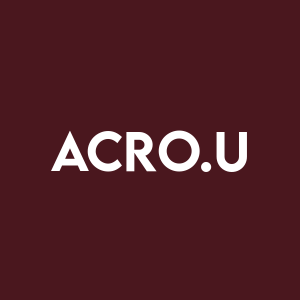 Stock ACRO.U logo