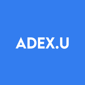 Stock ADEX.U logo