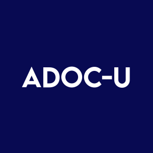 Stock ADOC-U logo