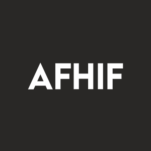 Stock AFHIF logo