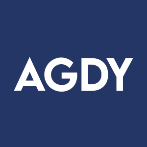 Stock AGDY logo