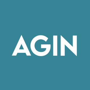 Stock AGIN logo