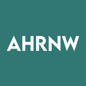 Stock AHRNW logo