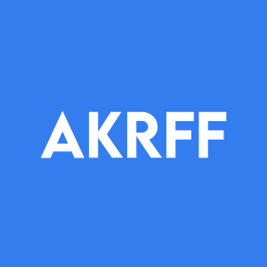 Stock AKRFF logo