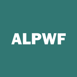 Stock ALPWF logo