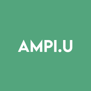 Stock AMPI.U logo