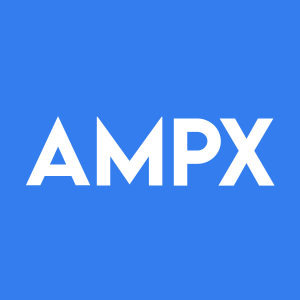 Stock AMPX logo