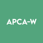 APCA-W Stock Logo
