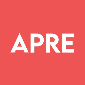 Stock APRE logo