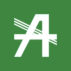 Stock AQN logo