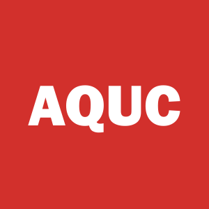Stock AQUC logo