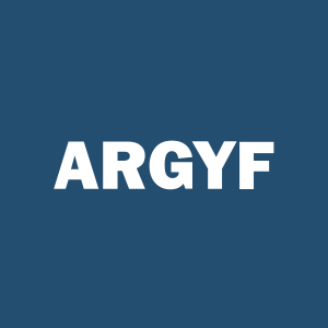 Stock ARGYF logo