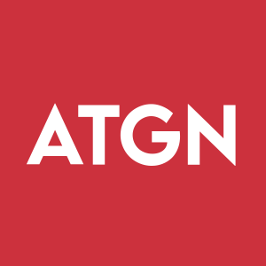 Stock ATGN logo