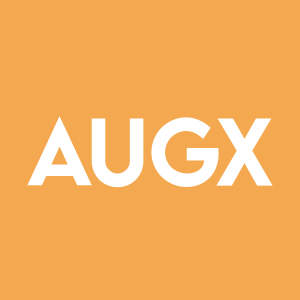Stock AUGX logo