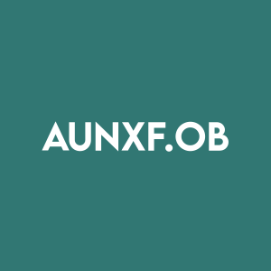 Stock AUNXF.OB logo