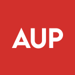 AUP Stock Logo