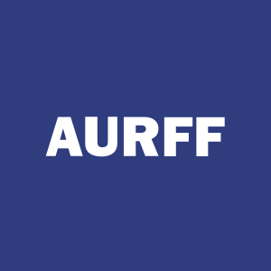 Stock AURFF logo