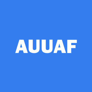 Stock AUUAF logo