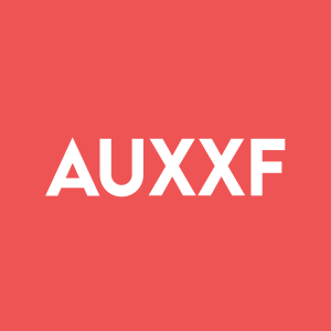 Stock AUXXF logo