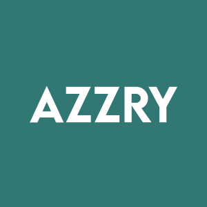 Stock AZZRY logo