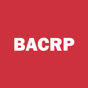 Stock BACRP logo